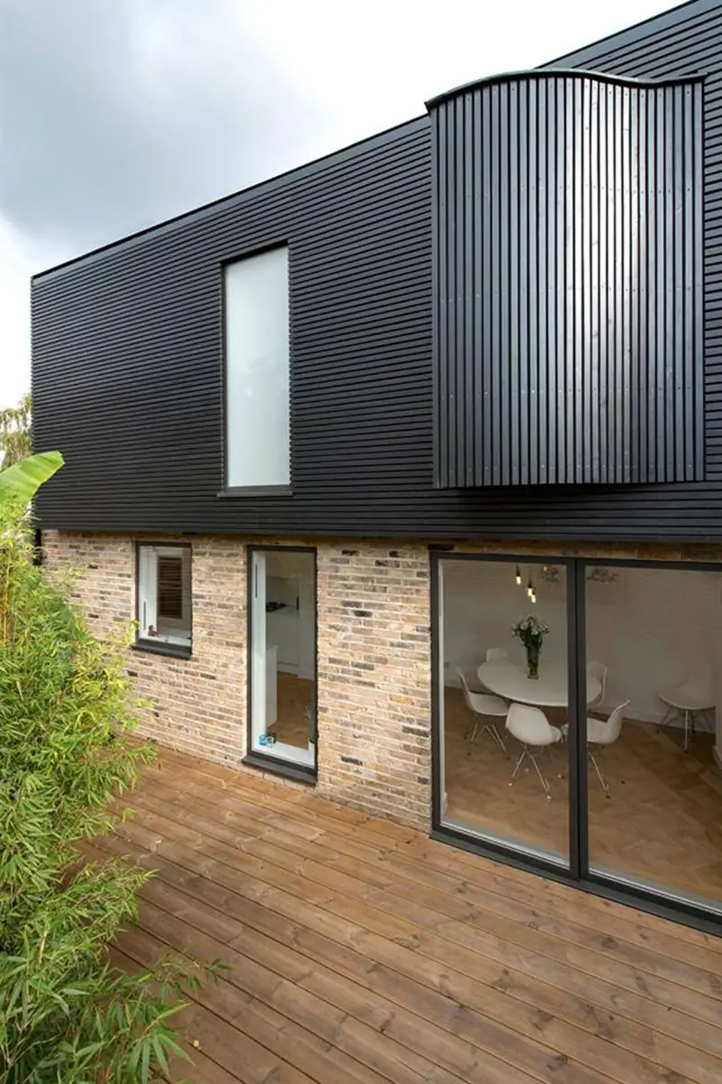 sliding door and multiple windows on a property